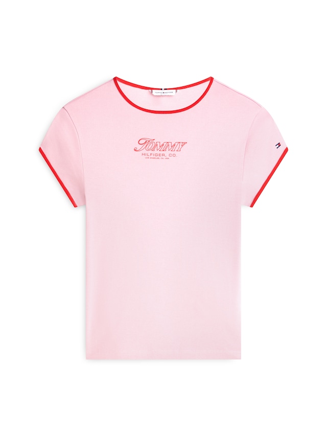 Tommy Hilfiger Kurzarmshirt »TILT GRAPHIC SLIM C-NK SS TEE«