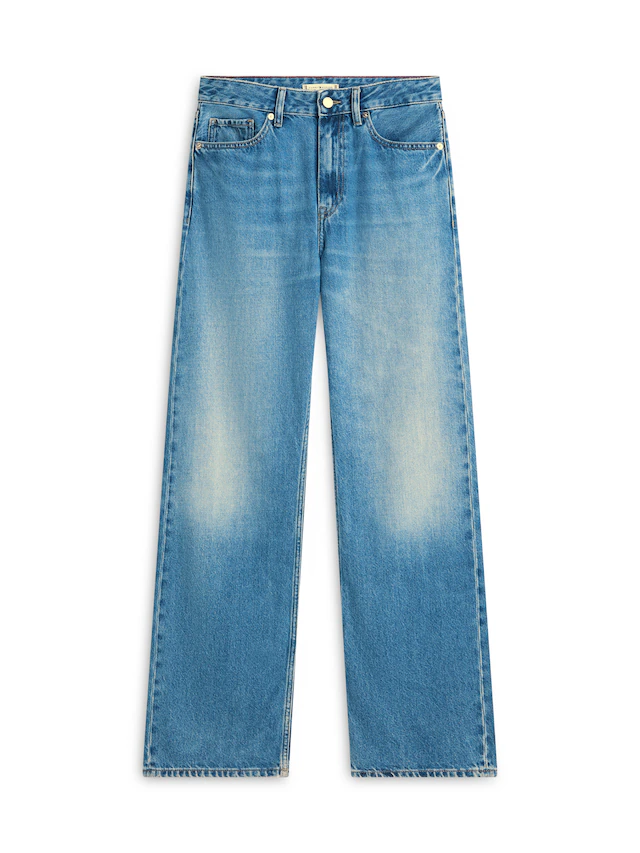 Tommy Hilfiger Straight-Jeans mit dezenter Logostickerei