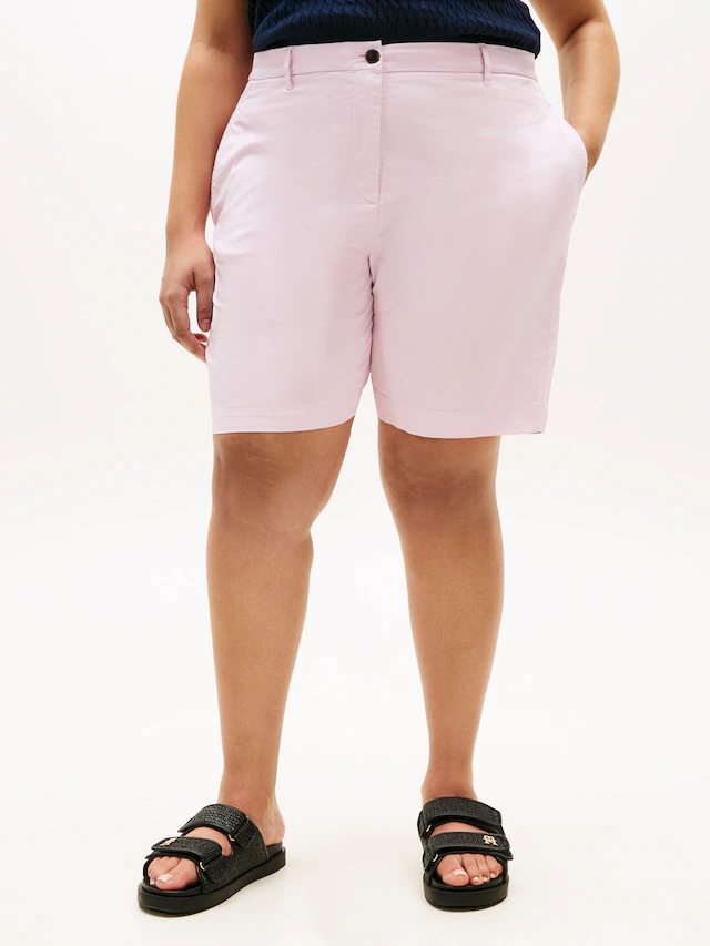 Tommy Hilfiger Curve Chinoshorts »CRV CO GMD BLEND CHINO SHORT« in großen Größen