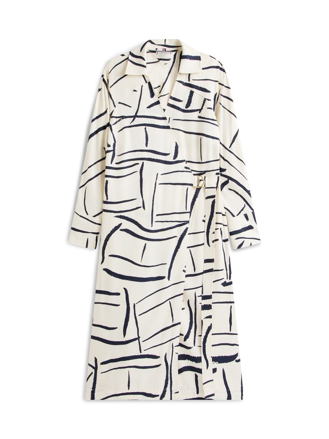 Tommy Hilfiger Curve Shirtkleid »CRV VIS TWILL MIDI SHIRT DRS LS« in großen Größen