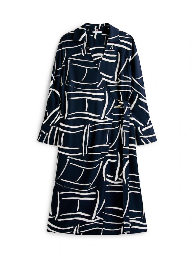 Tommy Hilfiger Curve Shirtkleid »CRV VIS TWILL MIDI SHIRT DRS LS« in großen Größen