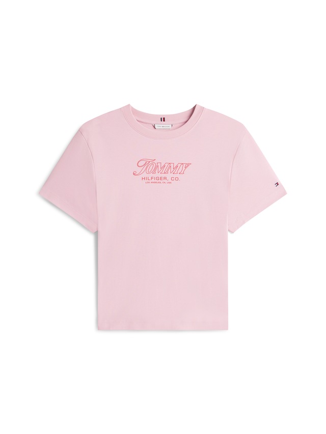 Tommy Hilfiger Curve T-Shirt »CRV FUN GRAPHIC REG C-NK SS TEE« in großen Größen
