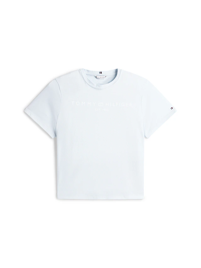 Tommy Hilfiger Curve T-Shirt »CRV REG CORP LOGO C-NK SS« in großen Größen
