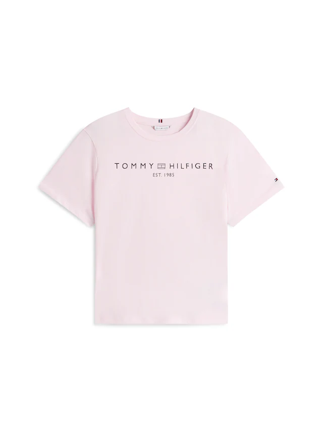 Tommy Hilfiger Curve T-Shirt »CRV REG CORP LOGO C-NK SS« in großen Größen