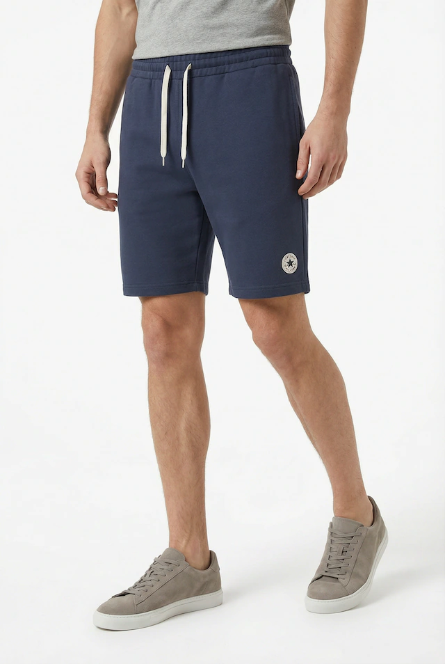 Converse Sweatshorts »CHUCK PATCH SHORT« aus Baumwolle und Polyester, erhältlich in den Größen S bis XXL