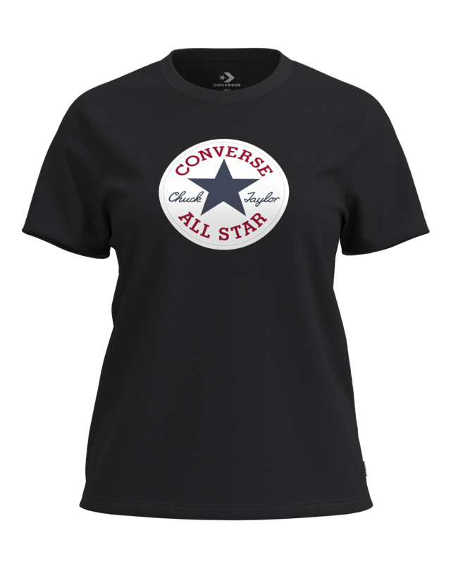 Converse T-Shirt »CHUCK PATCH TEE« Kurzarm, aus Baumwolle, in den Größen XS bis XXL