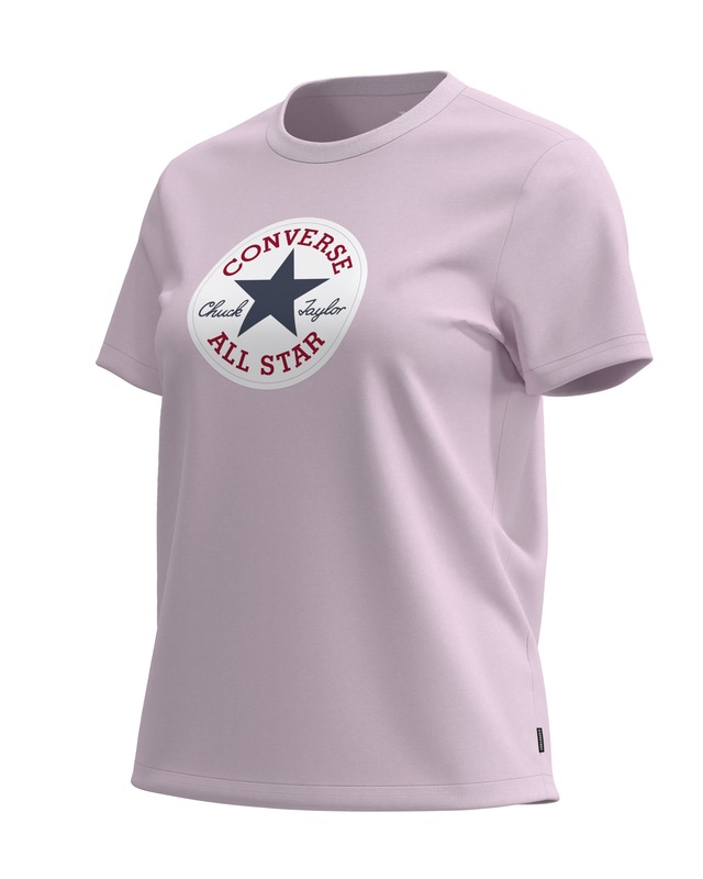 Converse T-Shirt »CHUCK PATCH TEE« Kurzarm, aus Baumwolle, in den Größen XS bis XXL