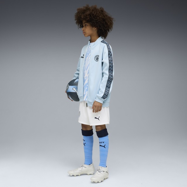 PUMA Sweatjacke »Manchester City KING Anthem Jacke Jugendliche«