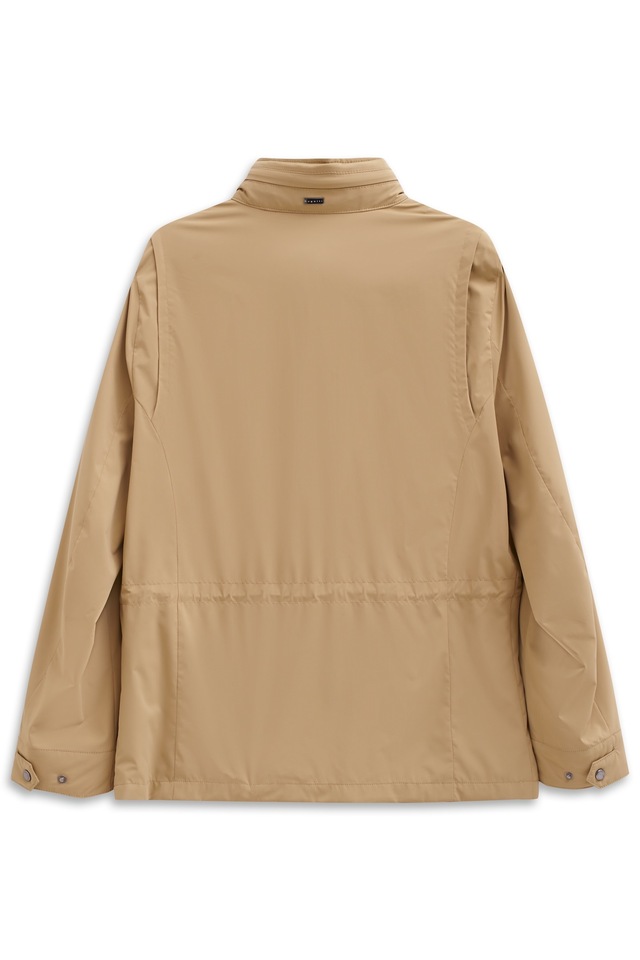bugatti Fieldjacket »Regular Fit« mit Kapuze mit Stretch & Stehkragen