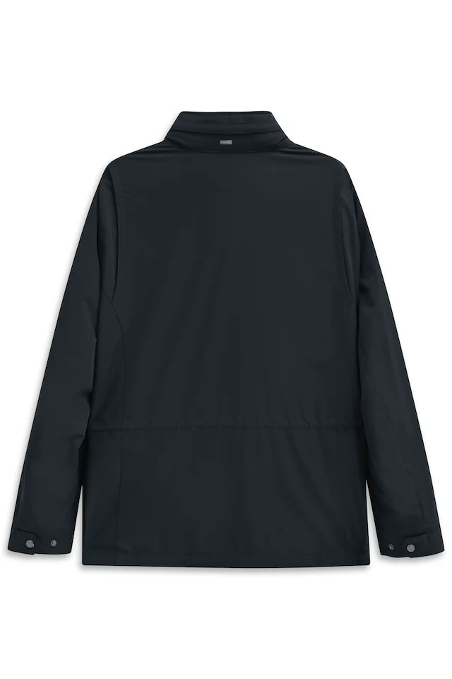 bugatti Fieldjacket »Regular Fit« mit Kapuze mit Stretch & Stehkragen