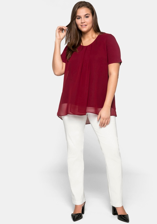 Sheego Blusenshirt »Blusenshirt« 1 Stk.