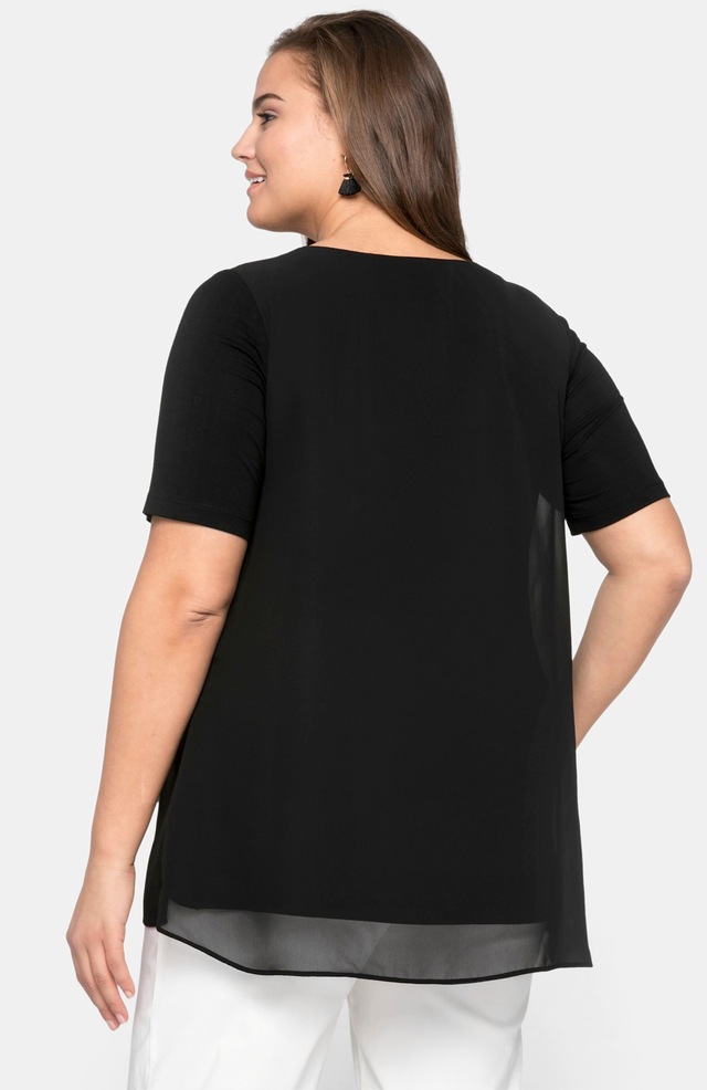 Sheego Blusenshirt »Blusenshirt« 1 Stk.