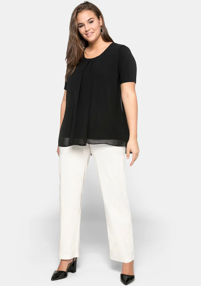 Sheego Blusenshirt »Blusenshirt« 1 Stk.