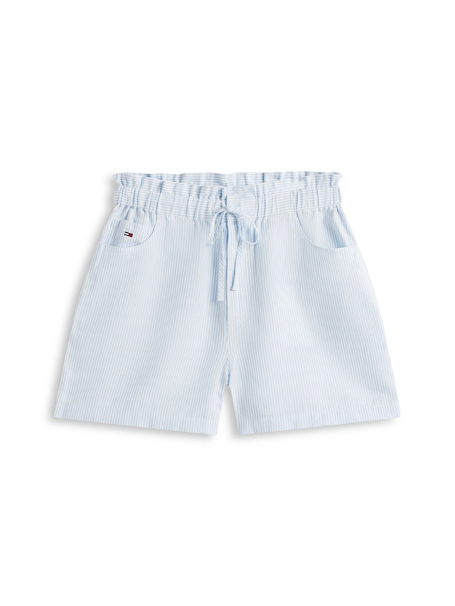 Tommy Jeans Shorts »TJW ESSENTIAL LINEN SHORTS« mit angesagtem Paperbag-Bund