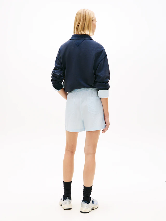 Tommy Jeans Shorts »TJW ESSENTIAL LINEN SHORTS« mit angesagtem Paperbag-Bund