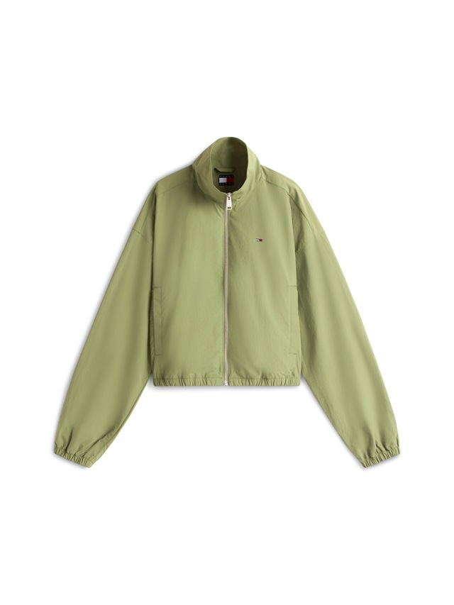 Tommy Jeans Kurzjacke »TJW TIE SIDE HIGH NECK JACKET« Taillenbund mit seitlichen Bindebändern