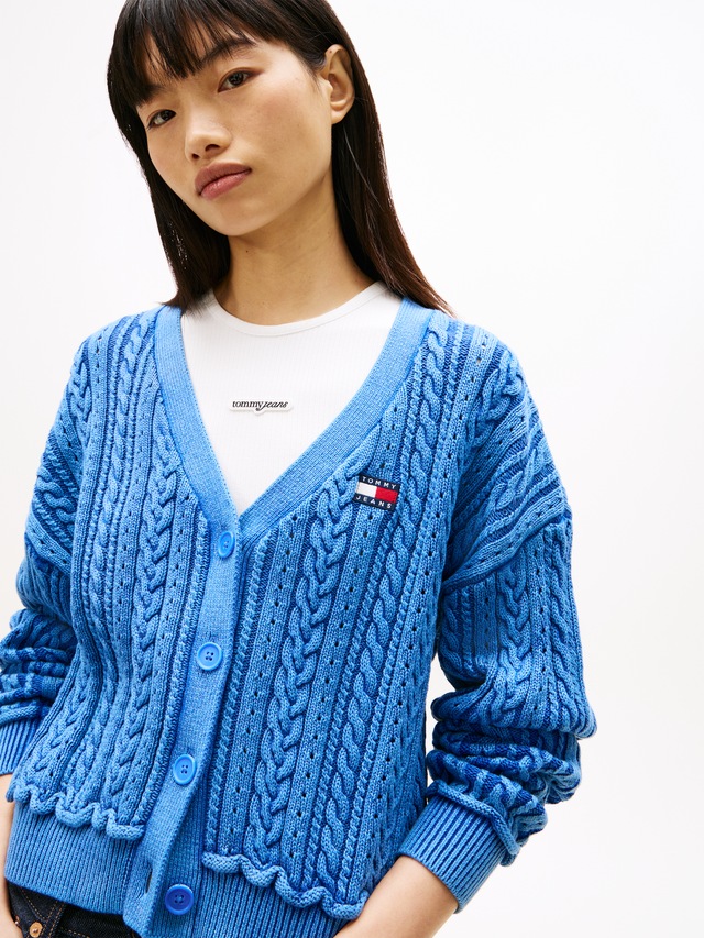 Tommy Jeans Strickjacke »TJW BOXY GMD CARDIGAN«
