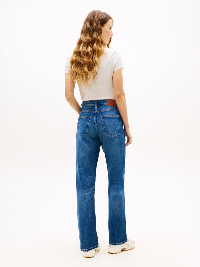 Tommy Jeans »LAYLA HR SLIM STR« High Waist, Baumwoll-Qualität