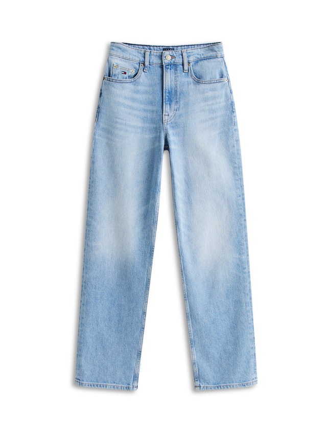 Tommy Jeans »LAYLA HR SLIM STR« High Waist, Baumwoll-Qualität