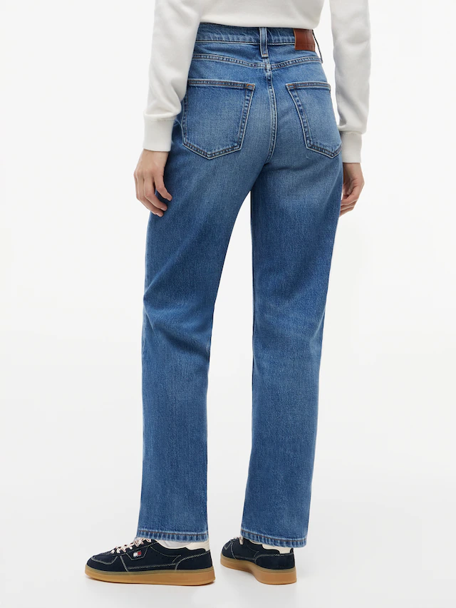 Tommy Jeans »LAYLA HR SLIM STR« High Waist, Baumwoll-Qualität