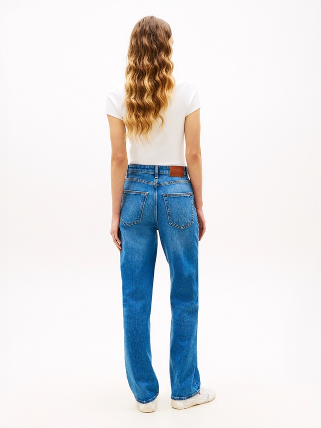 Tommy Jeans »LAYLA HR SLIM STR« High Waist, Baumwoll-Qualität