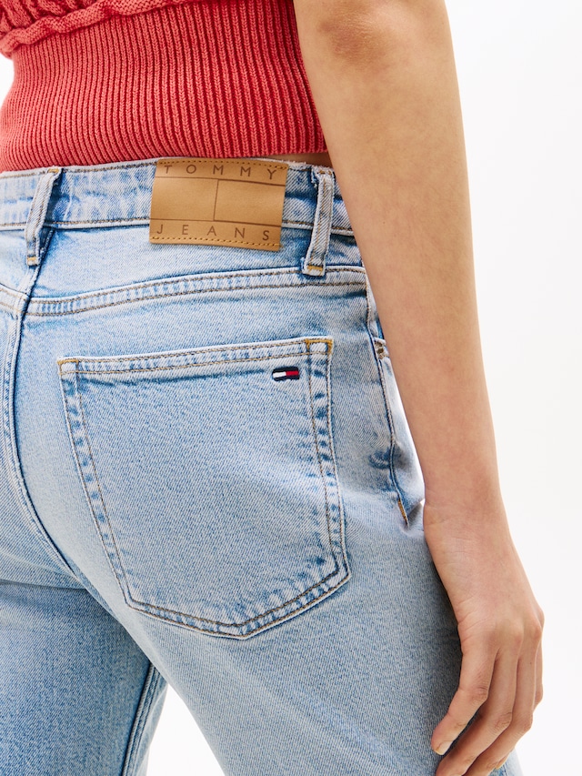Tommy Jeans Bootcut-Jeans »CLEO MID BOOTCUT« im Baumwoll-Mix, Mid Waist
