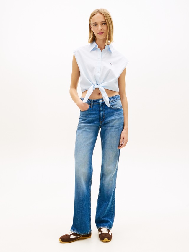 Tommy Jeans Bootcut-Jeans »CLEO MID BOOTCUT« im Baumwoll-Mix, Mid Waist