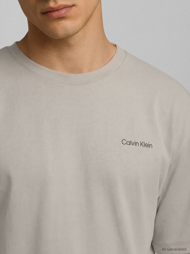 Calvin Klein T-Shirt »SS MICRO LOGO CREWNECK TEE« Regular fit mit Rundhalsausschnitt