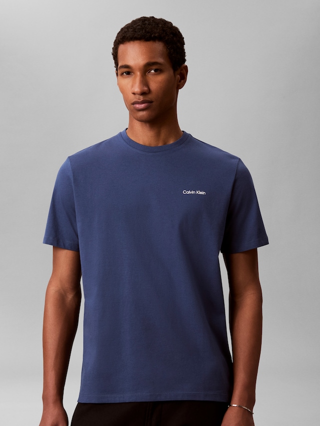 Calvin Klein T-Shirt »SS MICRO LOGO CREWNECK TEE« Regular fit mit Rundhalsausschnitt