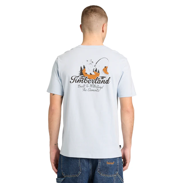 Timberland T-Shirt »Bear Graphic ShortSleeve Tee« Kurzarmdesign, aus Baumwolle, bequeme Passform