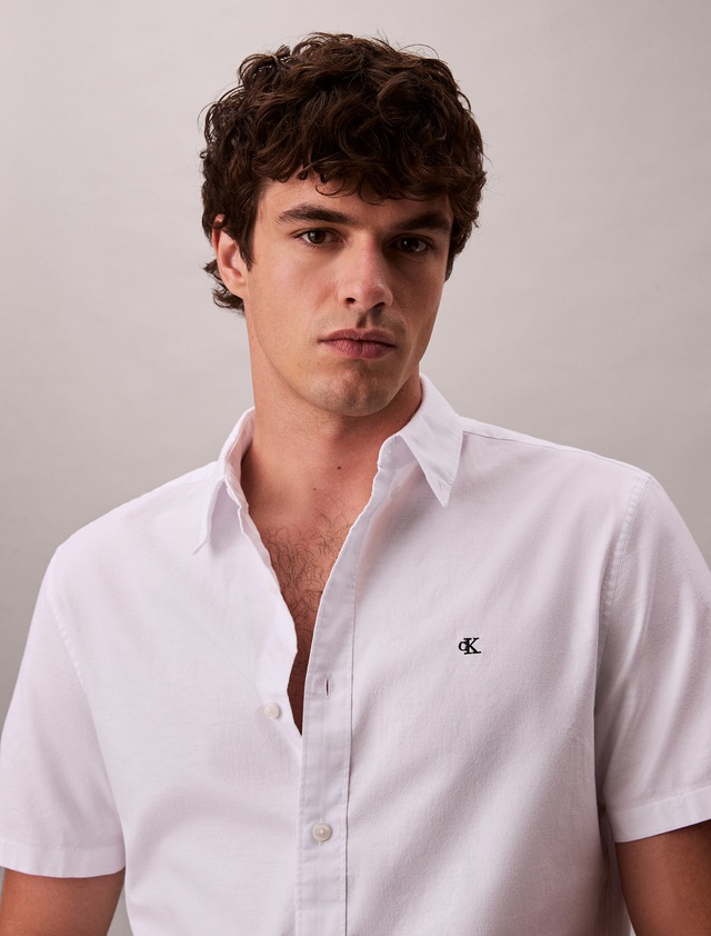 Calvin Klein Jeans Kurzarmhemd »CLASSIC OXFORD SHIRT« Regular fit mit Button-Down-Kragen
