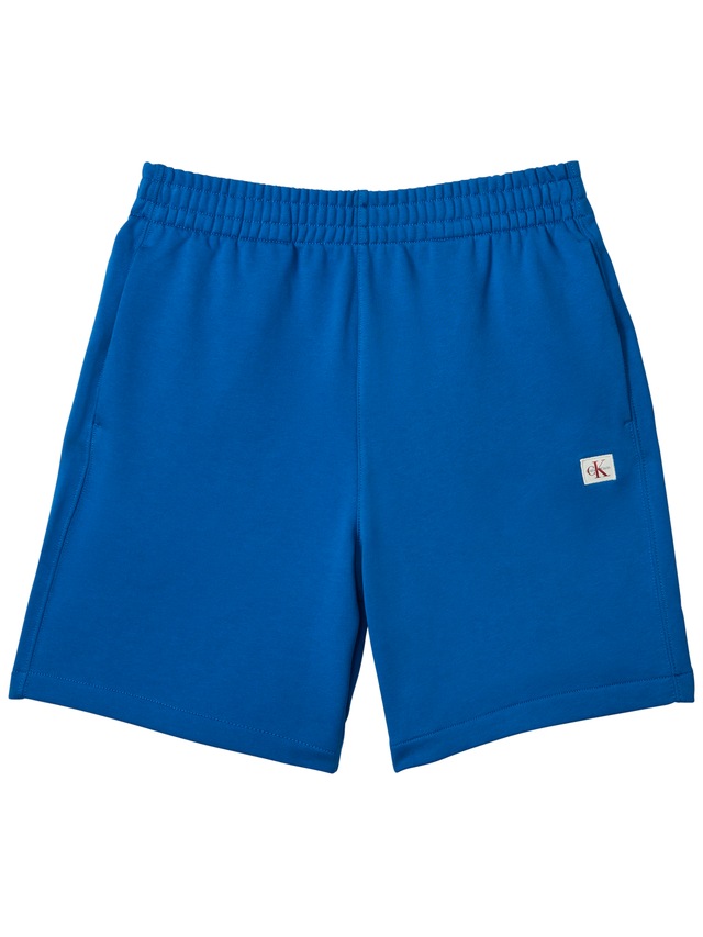 Calvin Klein Jeans Sweatshorts Regular Fit, Logo-Badge, Seitentaschen