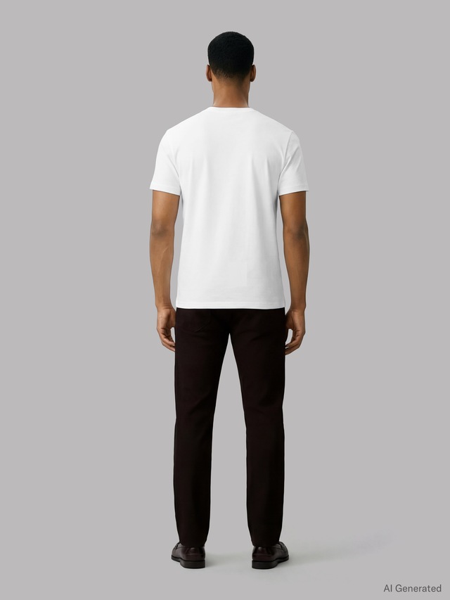 Calvin Klein Jeans T-Shirt »CLASSIC MICRO MONOLOGO 2PK« Set, 2 tlg. Regular fit mit Rundhalsausschnitt