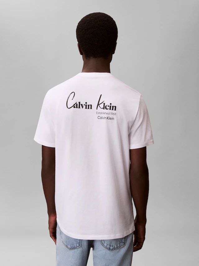 Calvin Klein Jeans T-Shirt »JEANS GRAPHICS« Regular fit mit Markenprint
