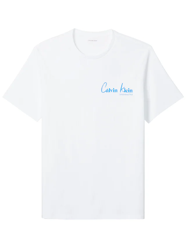 Calvin Klein Jeans T-Shirt »JEANS GRAPHICS« Regular fit mit Markenprint