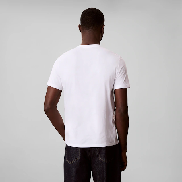 Calvin Klein Jeans T-Shirt Rundhalsausschnitt, Regular Fit, Logoschriftzug