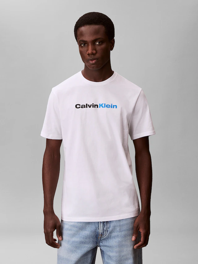 Calvin Klein Jeans T-Shirt »JEANS GRAPHICS« Regular fit mit Markenprint