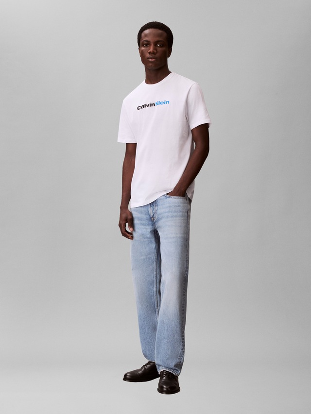 Calvin Klein Jeans T-Shirt »JEANS GRAPHICS« Regular fit mit Markenprint