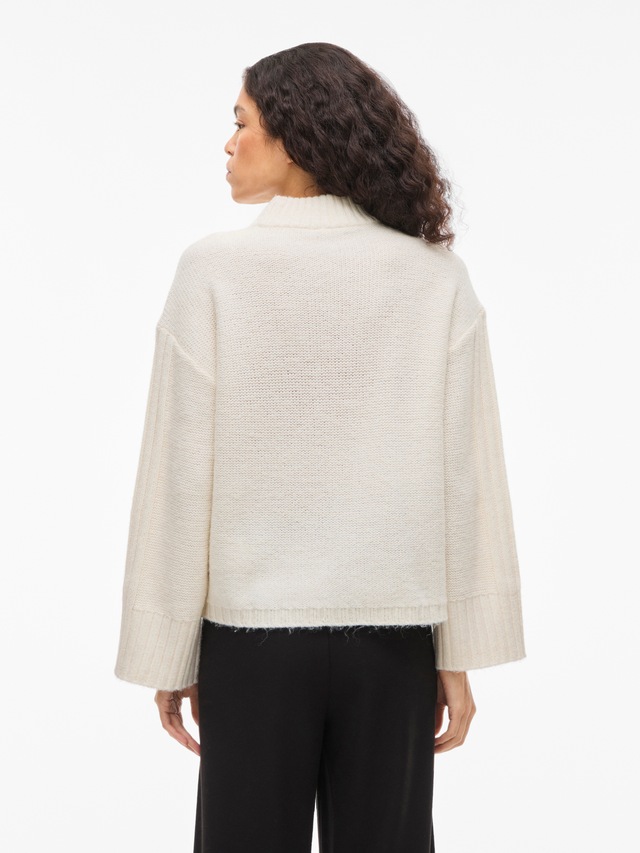 Vila Stehkragenpullover