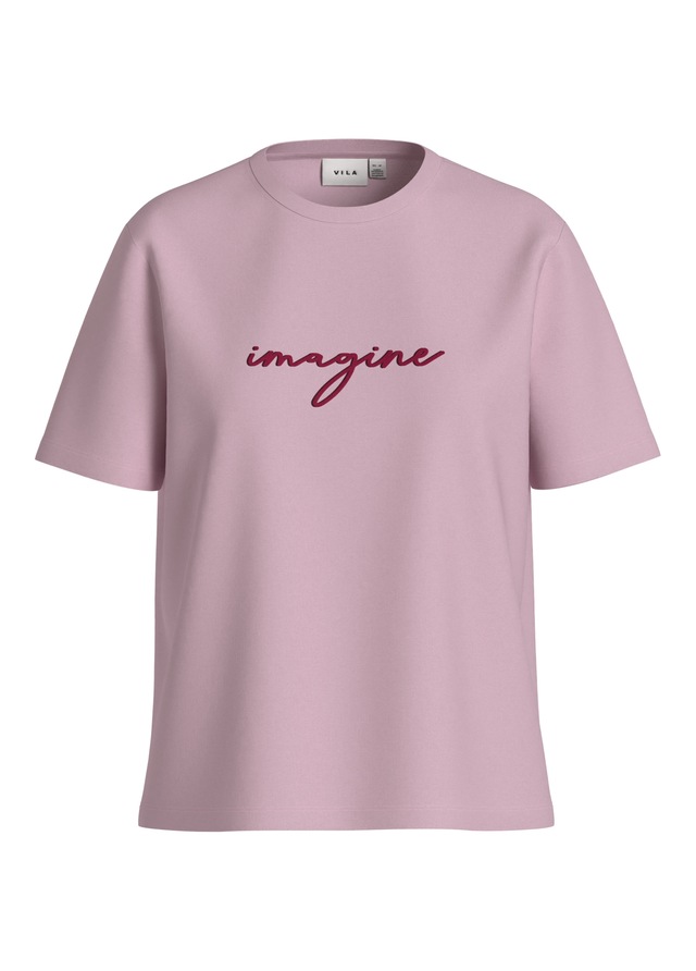 Vila Kurzarmshirt »VISYBIL IMAGINE O-NECK S/S TOP/PB/LC«
