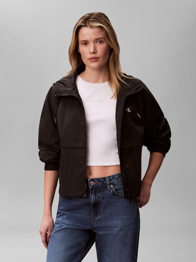 Calvin Klein Jeans Windbreaker mit Kapuze Regular fit mit Kapuze