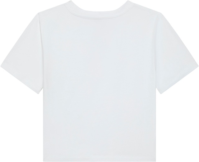 Calvin Klein Jeans T-Shirt »LOGO CROPPED TEE« Boxy fit mit Rundhalsausschnitt, mit Logoschriftzug