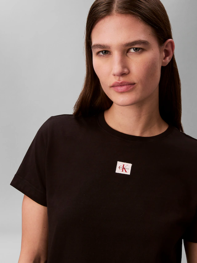 Calvin Klein Jeans T-Shirt Regular fit mit Rundhalsausschnitt