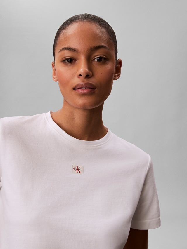 Calvin Klein Jeans T-Shirt Regular fit mit Rundhalsausschnitt