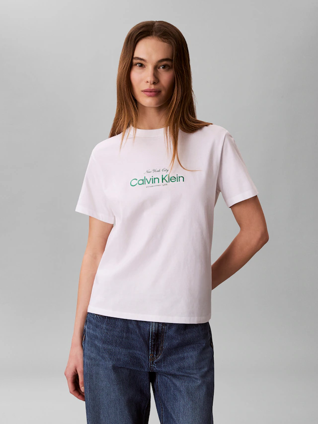 Calvin Klein Jeans T-Shirt Regular fit, mit Logoschriftzug