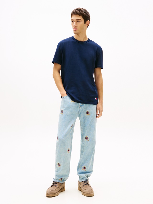 Tommy Jeans T-Shirt »TJM REGULAR WAFFLE« Regular fit mit Rundhalsausschnitt