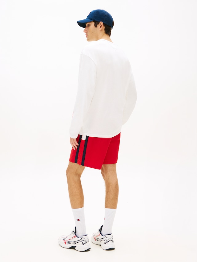 Tommy Jeans Langarmshirt RELAXED FIT mit Print