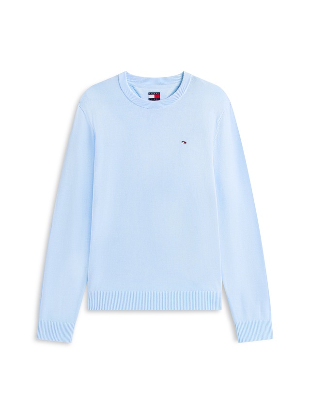Tommy Jeans Strickpullover »TJM SLIM FIT LIGHT SWEATER« Slim fit mit Rundhalsausschnitt