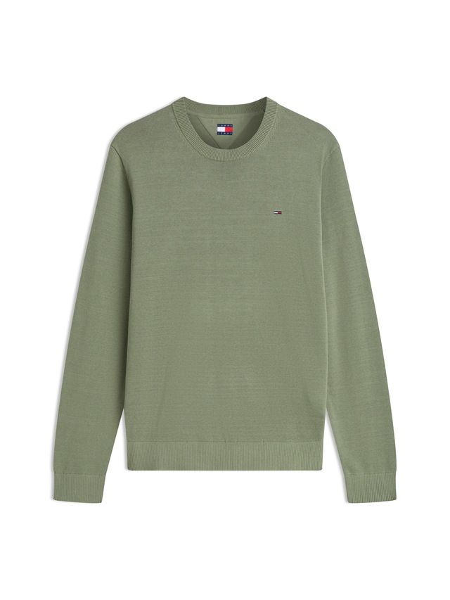 Tommy Jeans Strickpullover »TJM SLIM FIT LIGHT SWEATER« Slim fit mit Rundhalsausschnitt