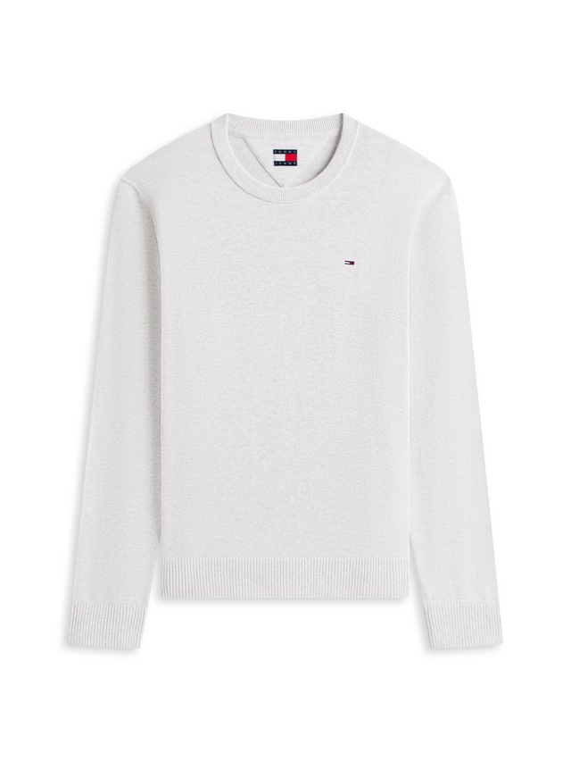 Tommy Jeans Strickpullover »TJM SLIM FIT LIGHT SWEATER« Slim fit mit Rundhalsausschnitt